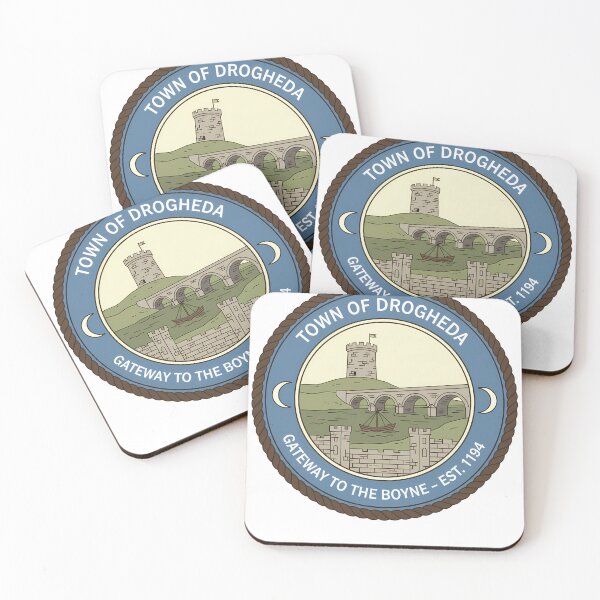 Item preview, Drogheda Town Ireland Historic Seal Emblem 1194 designed and sold by k3rstman1.