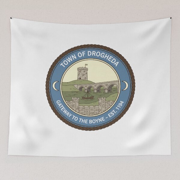 Item preview, Drogheda Town Ireland Historic Seal Emblem 1194 designed and sold by k3rstman1.