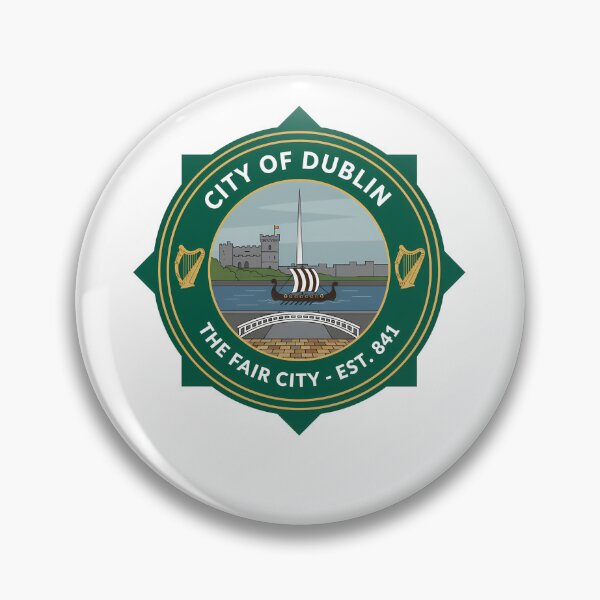 Item preview, Dublin City Official Emblem Ireland designed and sold by k3rstman1.