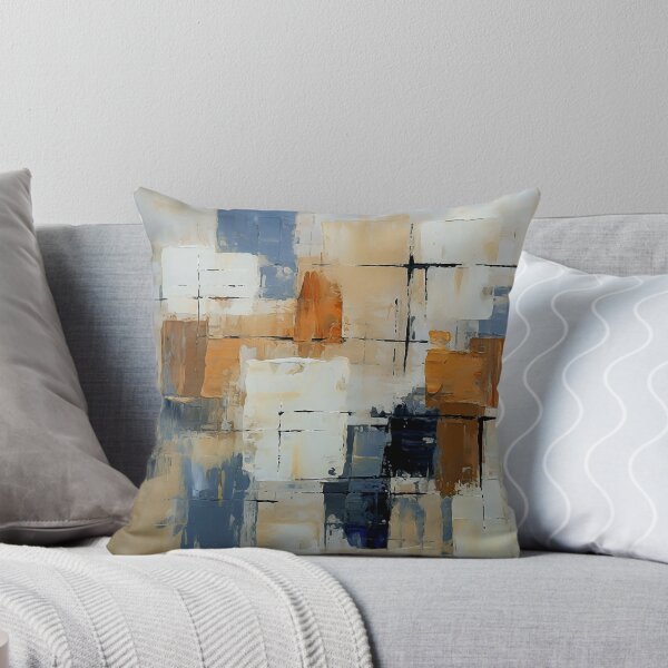 Item preview, Warm Hues, Cool Blues, And Creamy Colors Abstract designed and sold by DEC02.