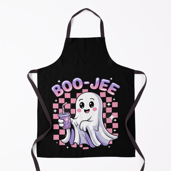 Item preview, Boo Jee Funny Ghost Groovy Happy Halloween Spooky Season designed and sold by Rackaam.