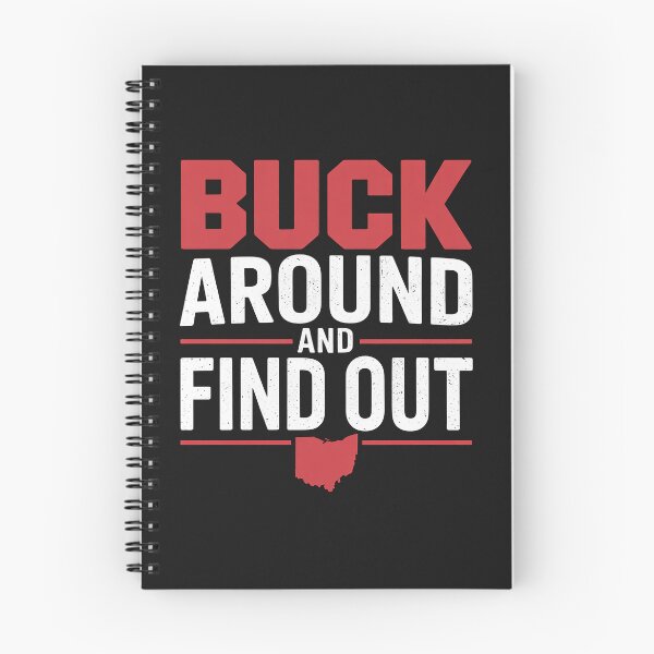 Item preview, Buck Around and Find Out Funny Vintage Adults Ohio Map designed and sold by Rackaam.
