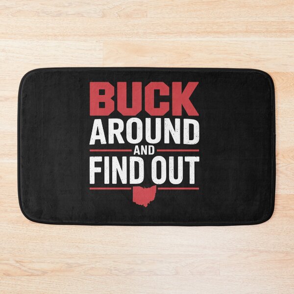 Item preview, Buck Around and Find Out Funny Vintage Adults Ohio Map designed and sold by Rackaam.