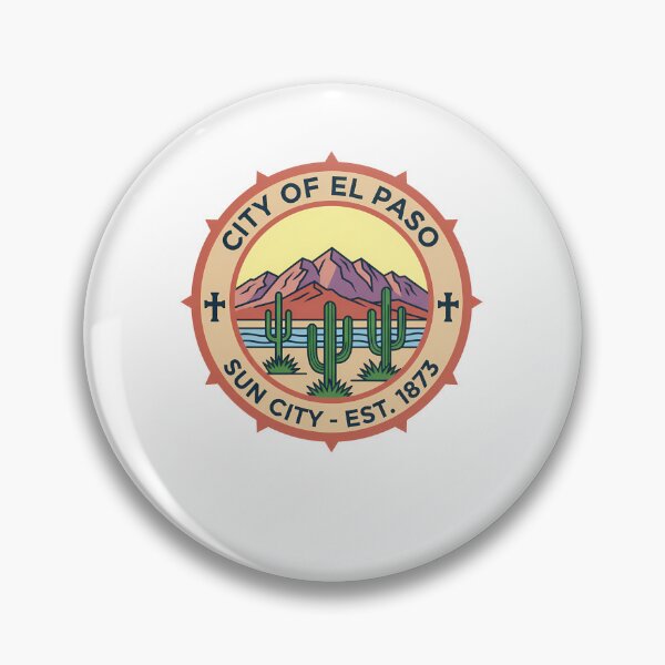 Item preview, Vintage El Paso Texas Sun City Emblem designed and sold by k3rstman1.