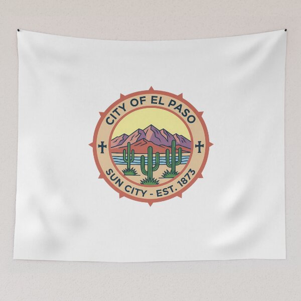 Item preview, Vintage El Paso Texas Sun City Emblem designed and sold by k3rstman1.