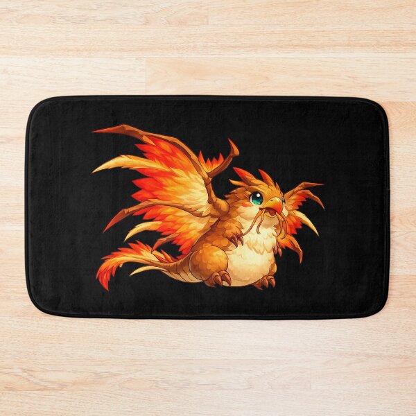 Item preview, Chonk Chubby Dragonhawk – Cute Cartoon Dragon Hawk Fantasy Creature designed and sold by DogLord.