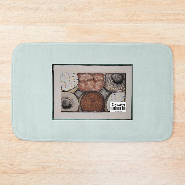 Item preview, Box of Donuts Watercolor painting  designed and sold by Budibabe.