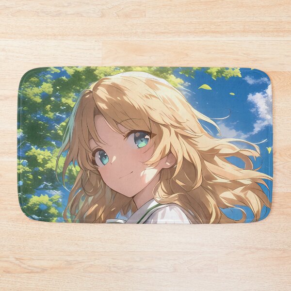 Item preview, Katyusha Girls Und Panzer Anime Breeze Green Pastel Outdoor Nature Japan Anime Girl designed and sold by CarlosBender.