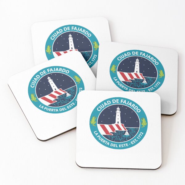 Item preview, Fajardo Puerto Rico City Emblem Lighthouse Coqui designed and sold by k3rstman1.