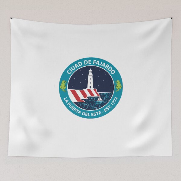 Item preview, Fajardo Puerto Rico City Emblem Lighthouse Coqui designed and sold by k3rstman1.