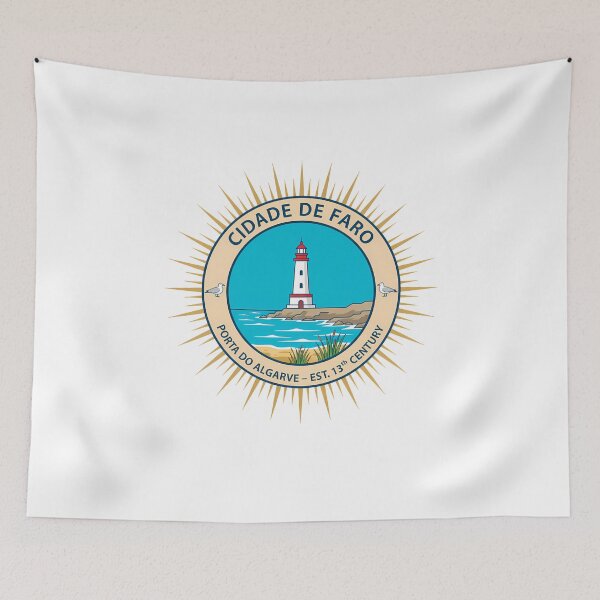 Item preview, Faro Portugal Lighthouse City Emblem designed and sold by k3rstman1.
