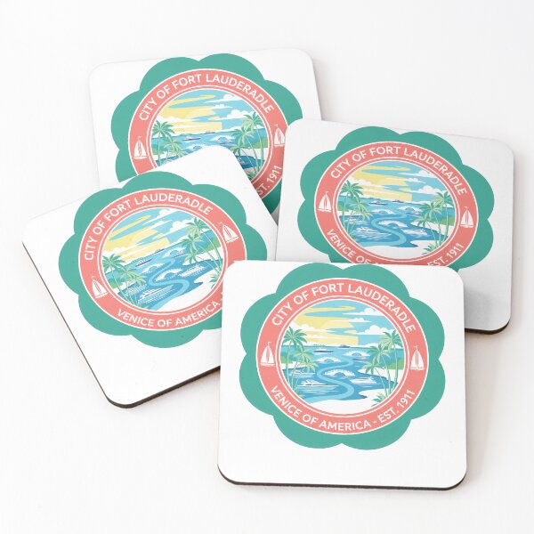 Item preview, Fort Lauderdale City Venice of America Emblem designed and sold by k3rstman1.