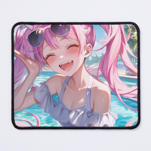 Item preview, Nui Harime Kill La Kill Anime Summer Beach Bright Cute Pink Anime Girl designed and sold by CarlosBender.