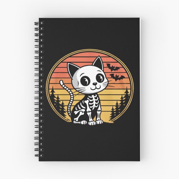 Item preview, Cat Skeleton Spooky Vampire Vintage Halloween Costume designed and sold by Rackaam.