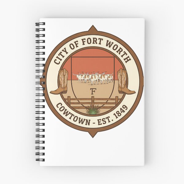 Artikelvorschau, Fort Worth Cowtown Texas City Emblem entworfen und verkauft von k3rstman1.