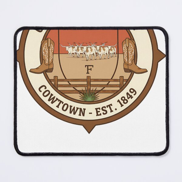 Item preview, Fort Worth Cowtown Texas City Emblem designed and sold by k3rstman1.