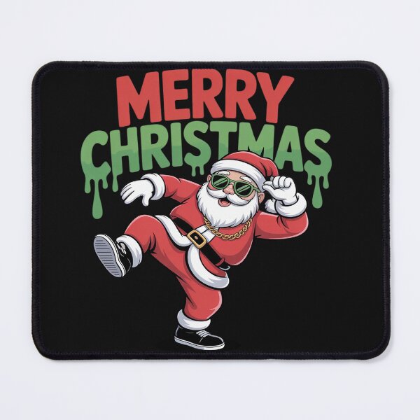 Item preview, Cool Hip Hop Santa Graffiti Christmas Breakdancer designed and sold by Rackaam.