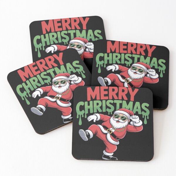 Item preview, Cool Hip Hop Santa Graffiti Christmas Breakdancer designed and sold by Rackaam.