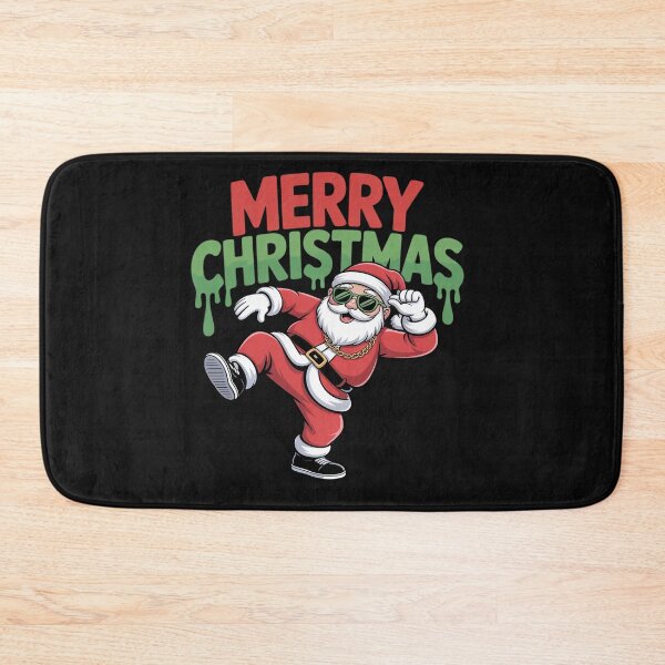 Item preview, Cool Hip Hop Santa Graffiti Christmas Breakdancer designed and sold by Rackaam.