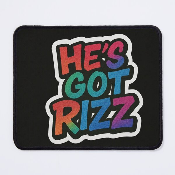 Item preview, He's Got Rizz designed and sold by Fuskiss.