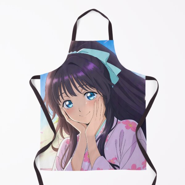 Item preview, Fragrant Kaoruko Waguri Yukata Sakura Bloom Anime Girl Waifu designed and sold by CarlosBender.