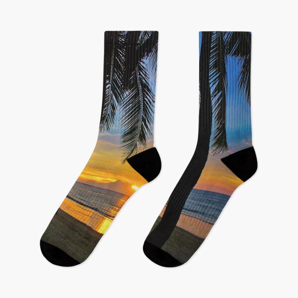 Item preview, Tropical Sunset Over Calm Beach designed and sold by pcole123.
