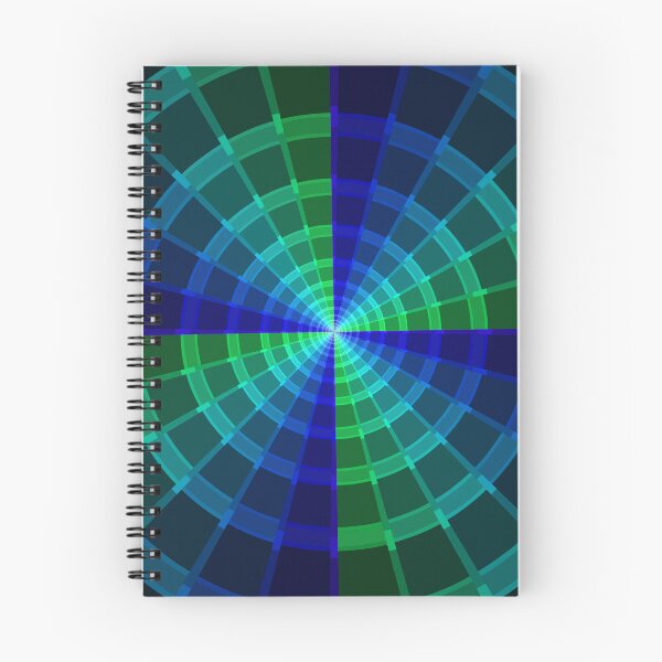 Item preview, Infinite Path, Geometric Abstraction, Green, Blue, Abstract Art designed and sold by DDJust4U.