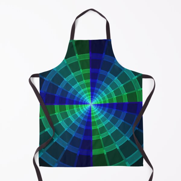 Item preview, Infinite Path, Geometric Abstraction, Green, Blue, Abstract Art designed and sold by DDJust4U.