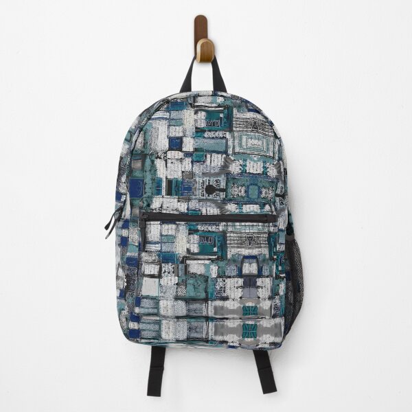 Item preview, Soft Blue Abstract Geometry designed and sold by Colorandmagic.