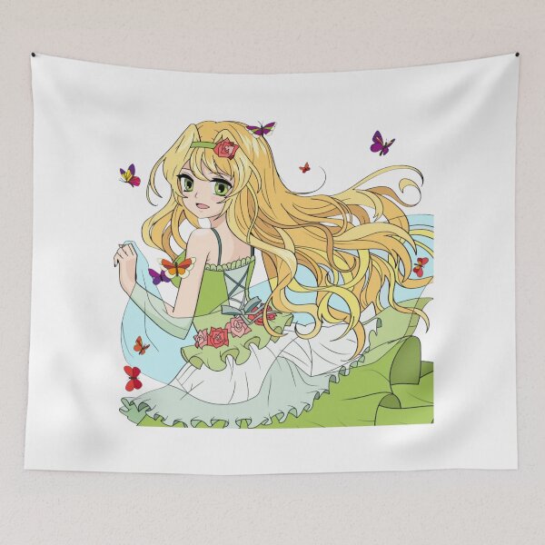 Item preview, Soft Fairycore Girl Illustration designed and sold by Silrom.