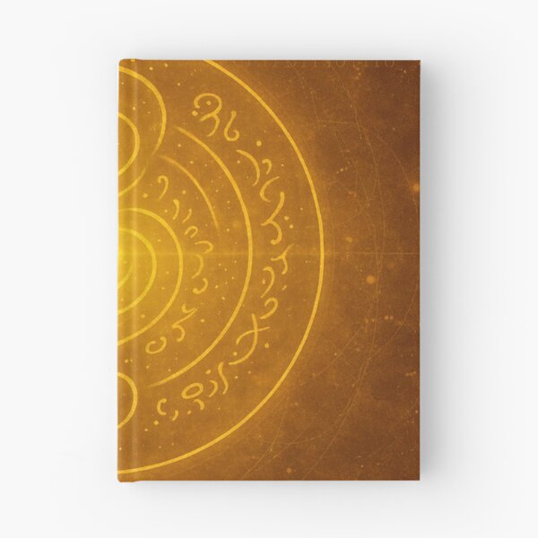 Item preview, Inner Gold – Seamless Light Language Pattern designed and sold by Theetherhaven.