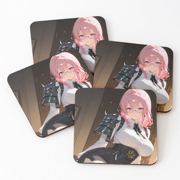 Item preview, Tsukishiro Yanagi Zenless Zone Zero Waifu Anime Girl Elegant Night Uniform designed and sold by CarlosBender.