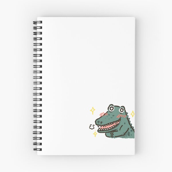 Item preview, Adoring Crocodile – Cute Fanboy Croc Giving Emotional Support designed and sold by KQ.Co2.