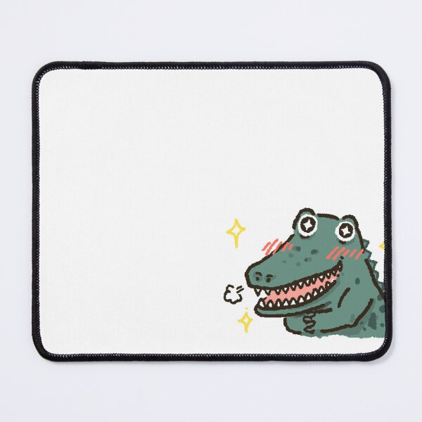 Item preview, Adoring Crocodile – Cute Fanboy Croc Giving Emotional Support designed and sold by KQ.Co2.