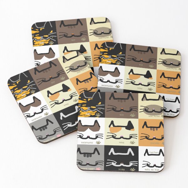 Item preview, Neko no Hige Collection – Doa-up Cats Mix designed and sold by nanaronnicoron.