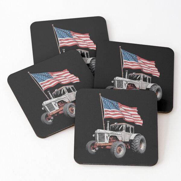 Item preview, Farm Tractor Proud Farmer Patriotic American Flag Tractor designed and sold by countntenov.