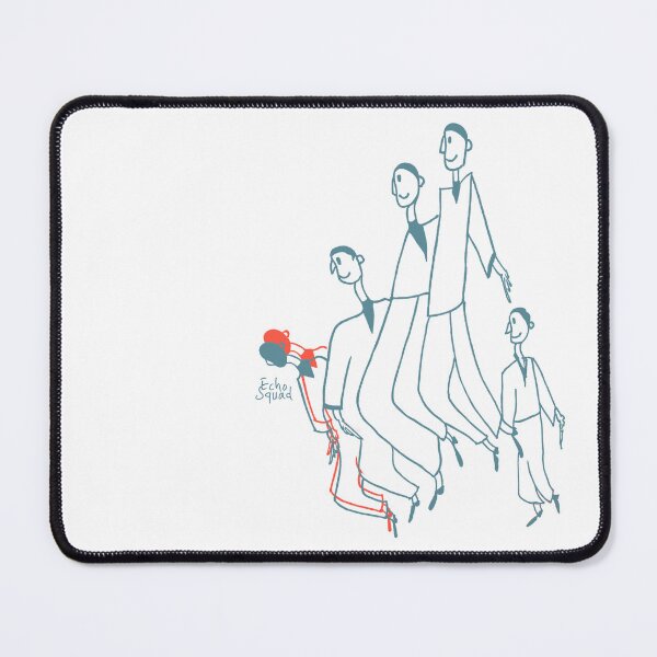 Item preview, Echo Squad— Quirky Abstract Drawing designed and sold by ODDSPARK.