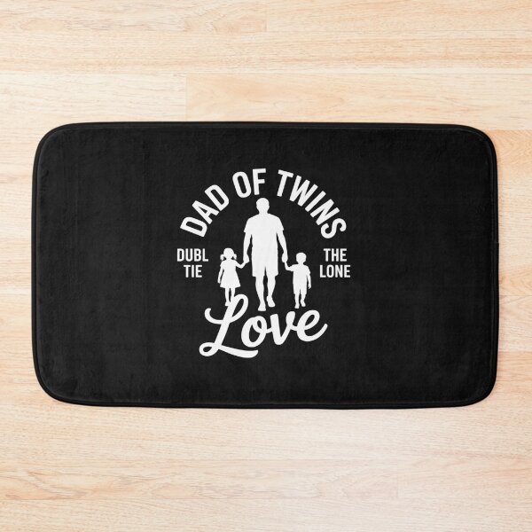 Item preview, Dad Of Twins Double The Love Funny Sarcastic Humor Twin designed and sold by tkhrbika.