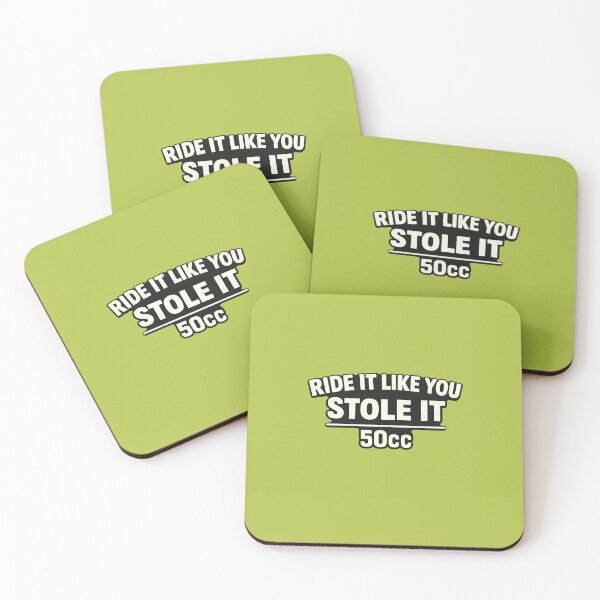 Item preview, Ride It Like You Stole It – 50cc Scooter Lifestyle Text Design designed and sold by Lambretta2stroke.