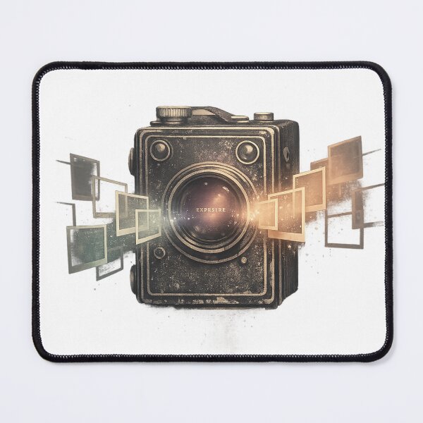 Item preview, Exposure Inward — Surreal Vintage Camera Art designed and sold by Backtrack Boutique.