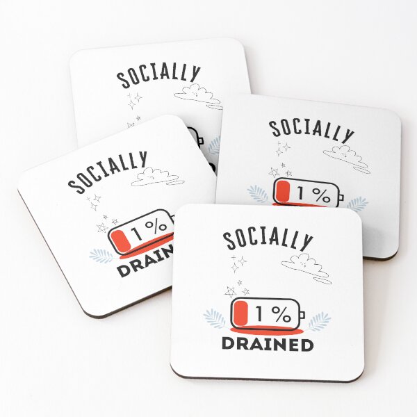Item preview, Socially Drained designed and sold by Oreo2020 Creations.