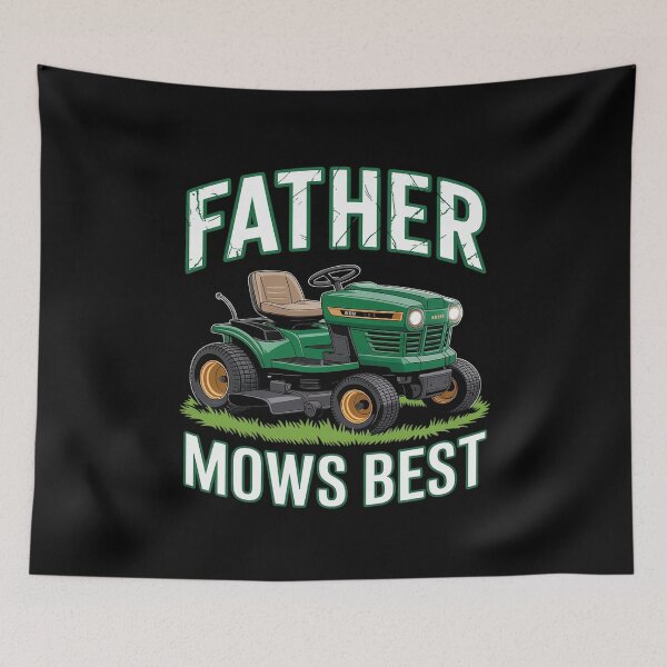 Item preview, Father Mows Best Funny Lawn Mowing Tractor Father’s Day designed and sold by countntenov.