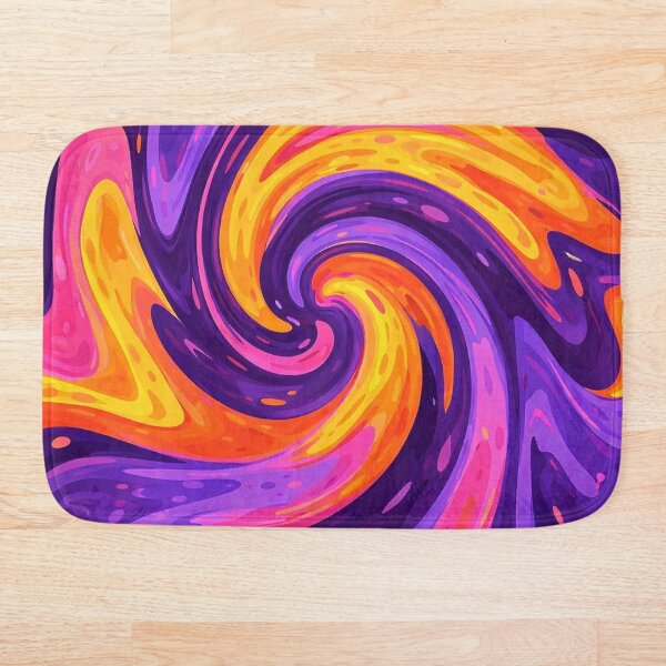 Item preview, Colorful Abstract Swirl – Vibrant Psychedelic Liquid Art designed and sold by ARTHEMID.