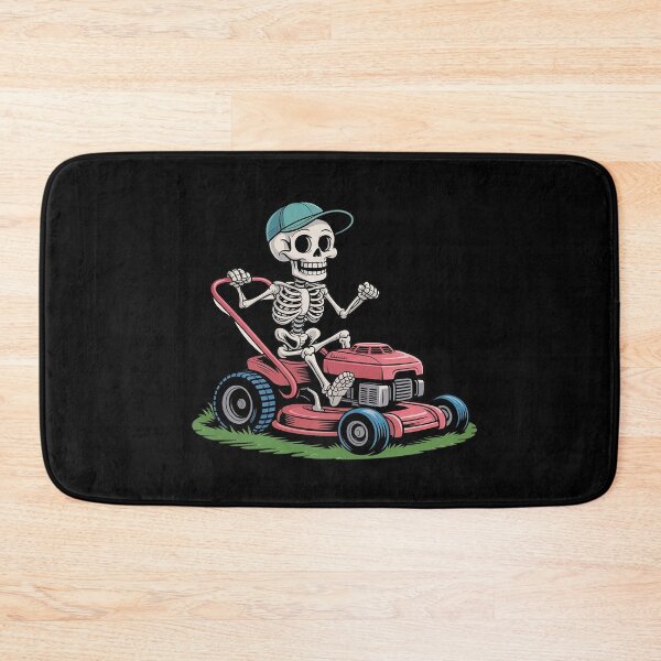 Item preview, Father Mows Best Skeleton Dad Riding Mower designed and sold by countntenov.