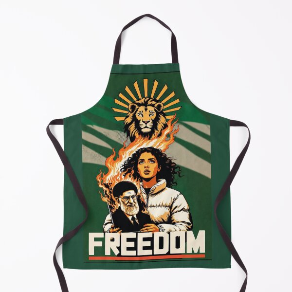 Item preview, FREEDOM — Lion, Flame, and the Fall of a Regime designed and sold by SamuelGabrielSG.