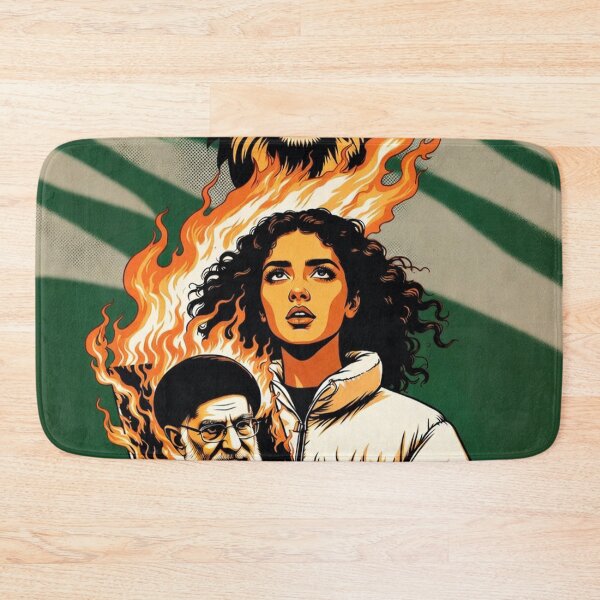 Item preview, FREEDOM — Lion, Flame, and the Fall of a Regime designed and sold by SamuelGabrielSG.
