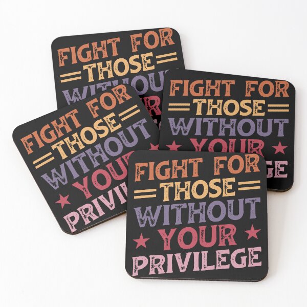 Item preview, Fight For Those Without Your Privilege T-Shirt – Social Justice & Ally Statement Tee designed and sold by legendaryskins.