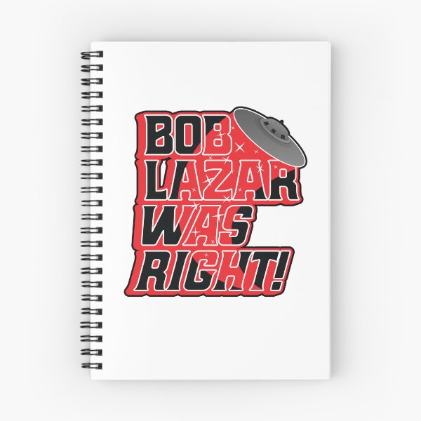 Item preview, Bob Lazar Was Right - UFO UAP Area 51 designed and sold by MarkFiveDesign.