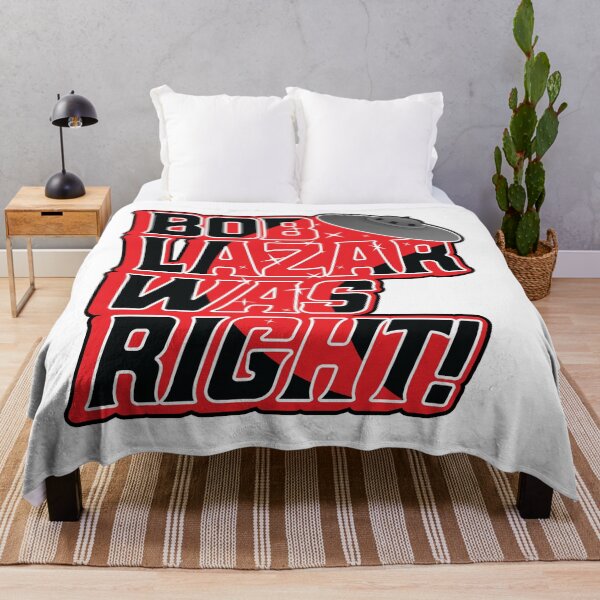 Item preview, Bob Lazar Was Right - UFO UAP Area 51 designed and sold by MarkFiveDesign.