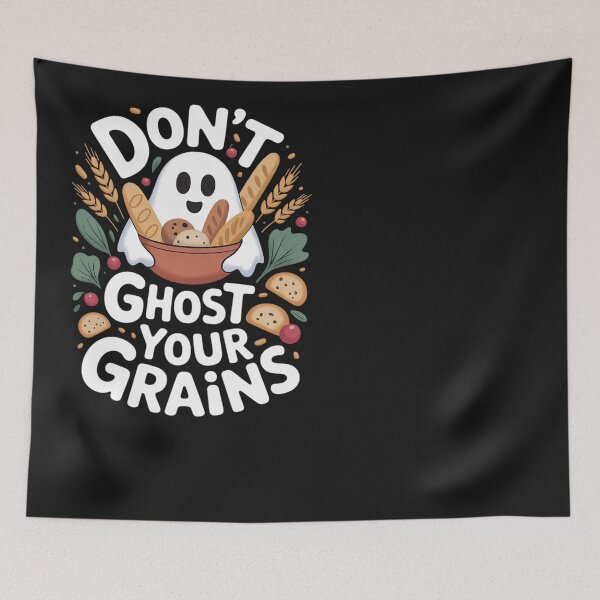 Item preview, Don’t Ghost Your Grains Dietitian Halloween Spooky Fun designed and sold by BlueCreator-inc.